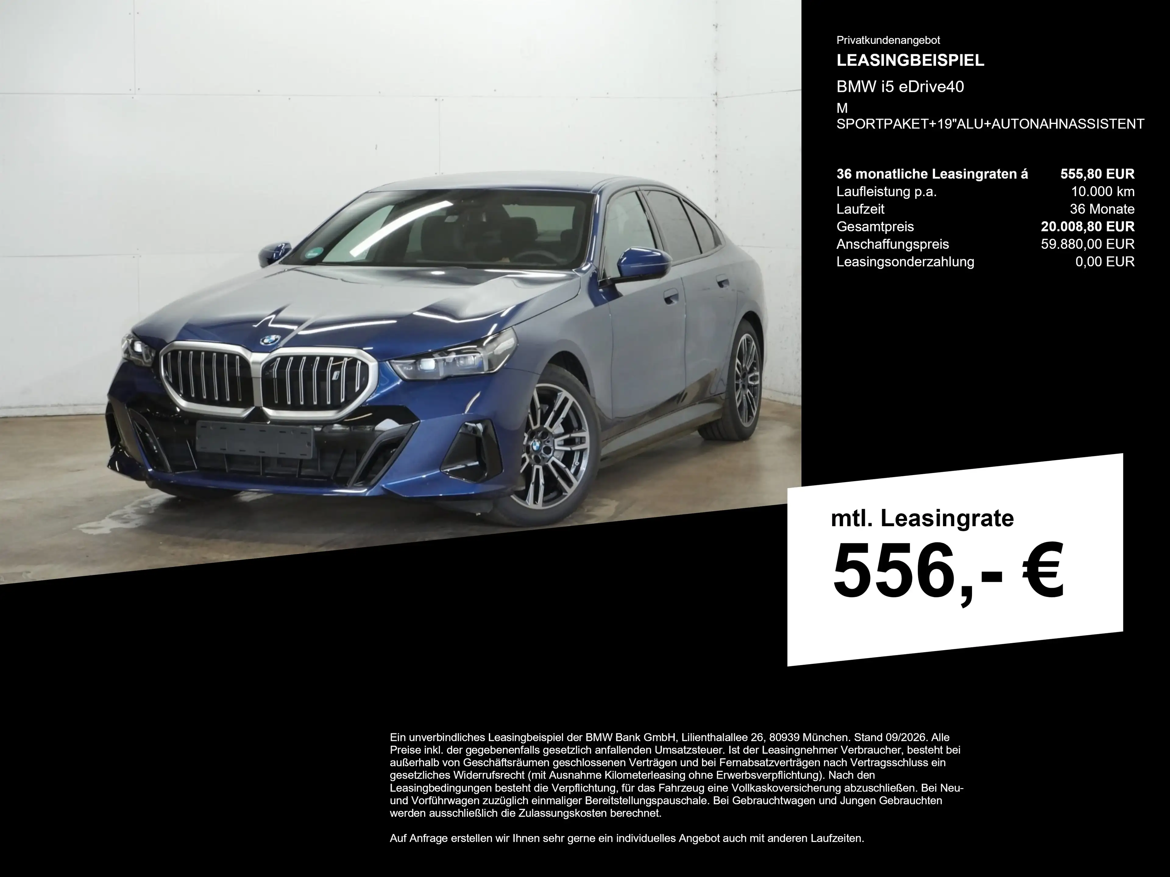 BMW i5 eDrive40 M SPORTPAKET+19"ALU+AUTONAHNASSISTENT — photo 3
