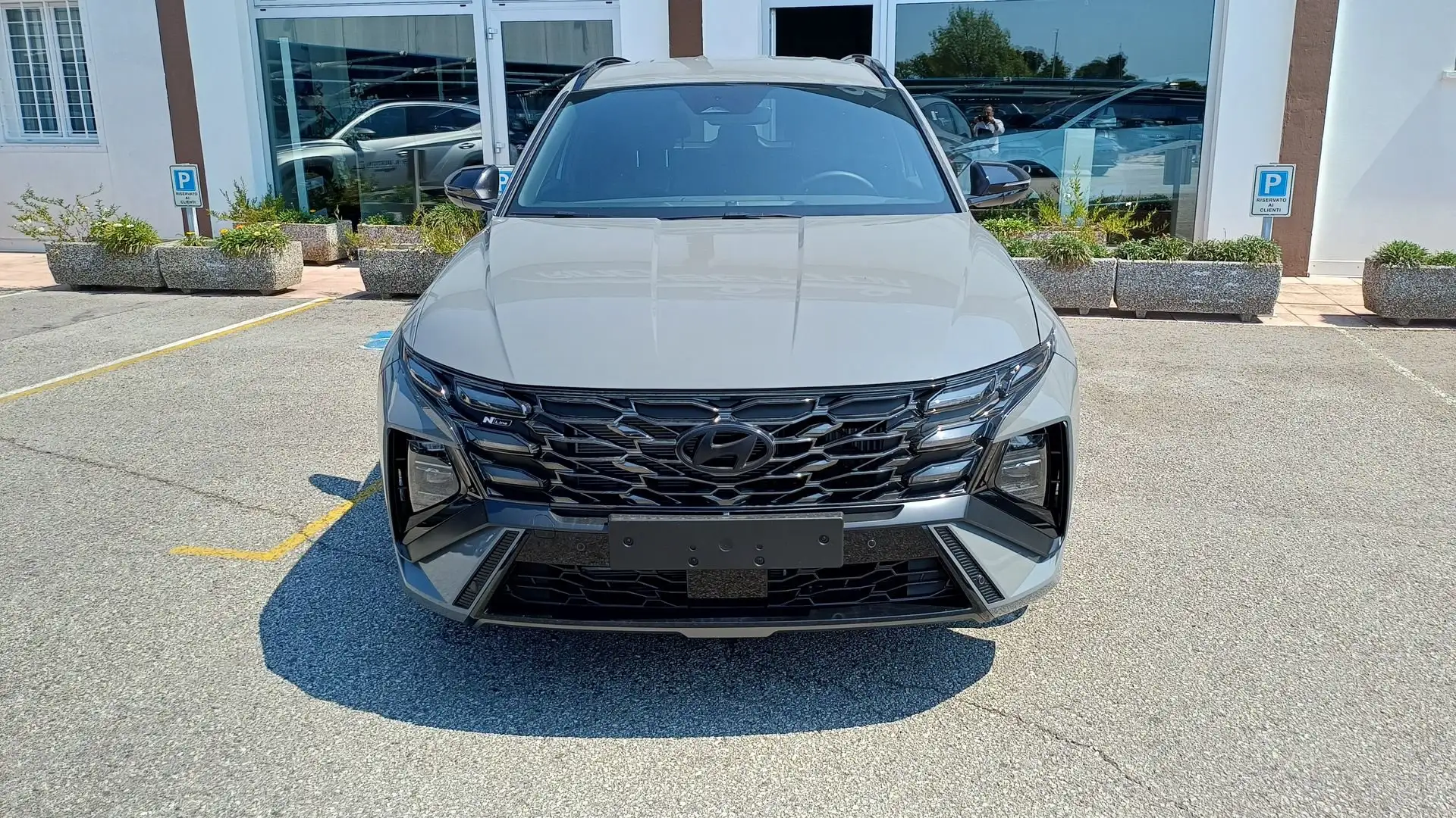 Hyundai TUCSON Tucson 1.6 HEV aut. N Line + DP Gris - 2