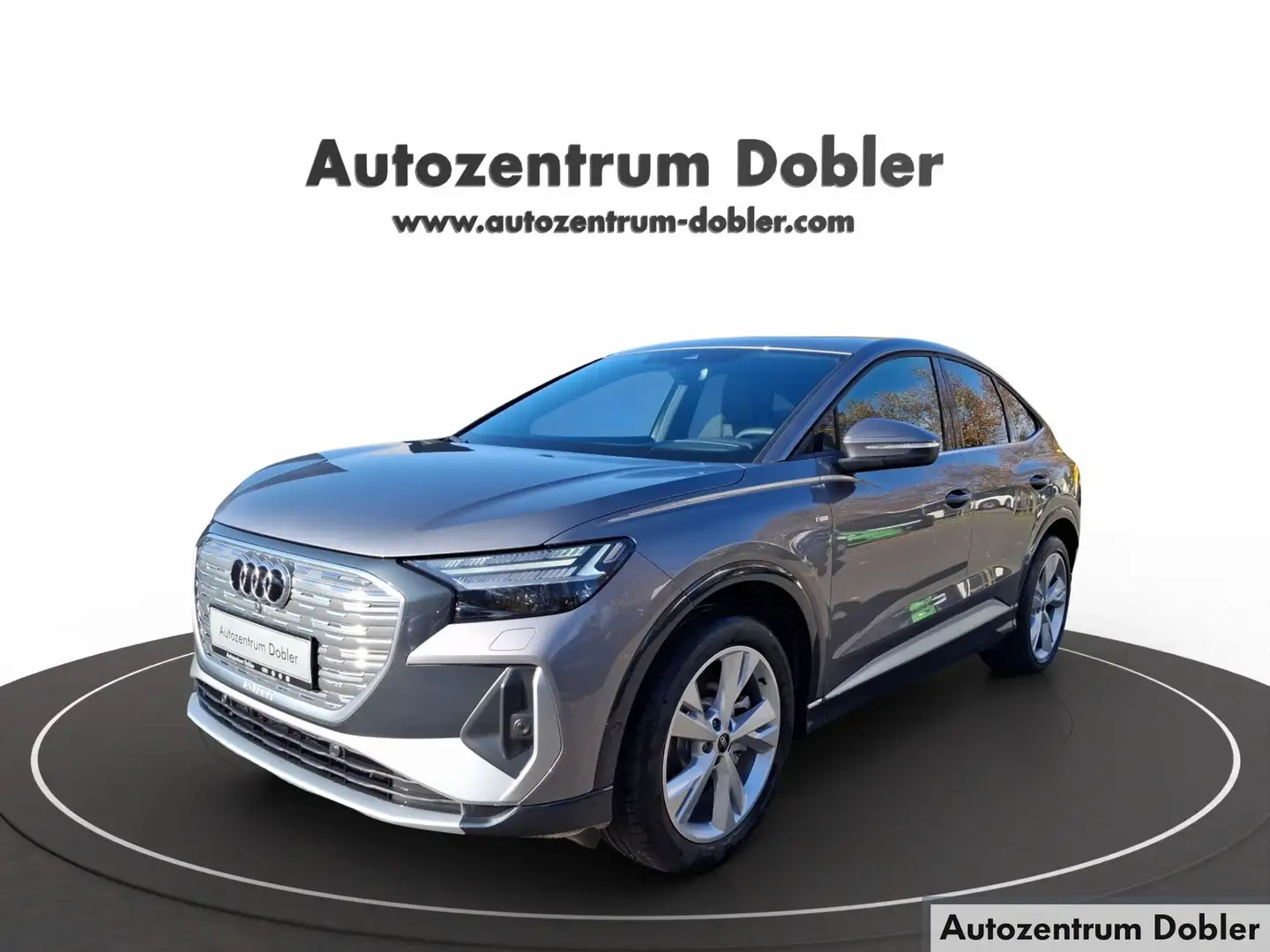 Audi Q4 e-tron Q4 Sportback S-line 55 AHK,ACC,Pano,Matrix,HuD LED Grau - 2