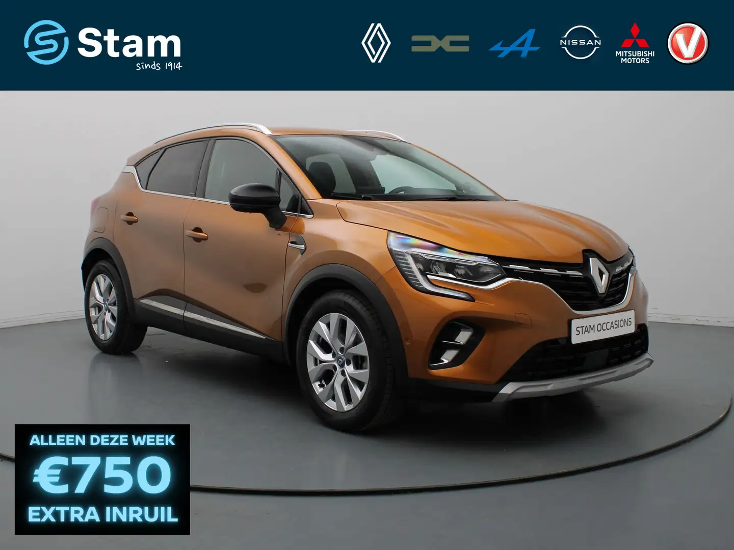 Renault Captur 160pk E-Tech Plug-in Hybrid Edition One Automaat C Orange - 1