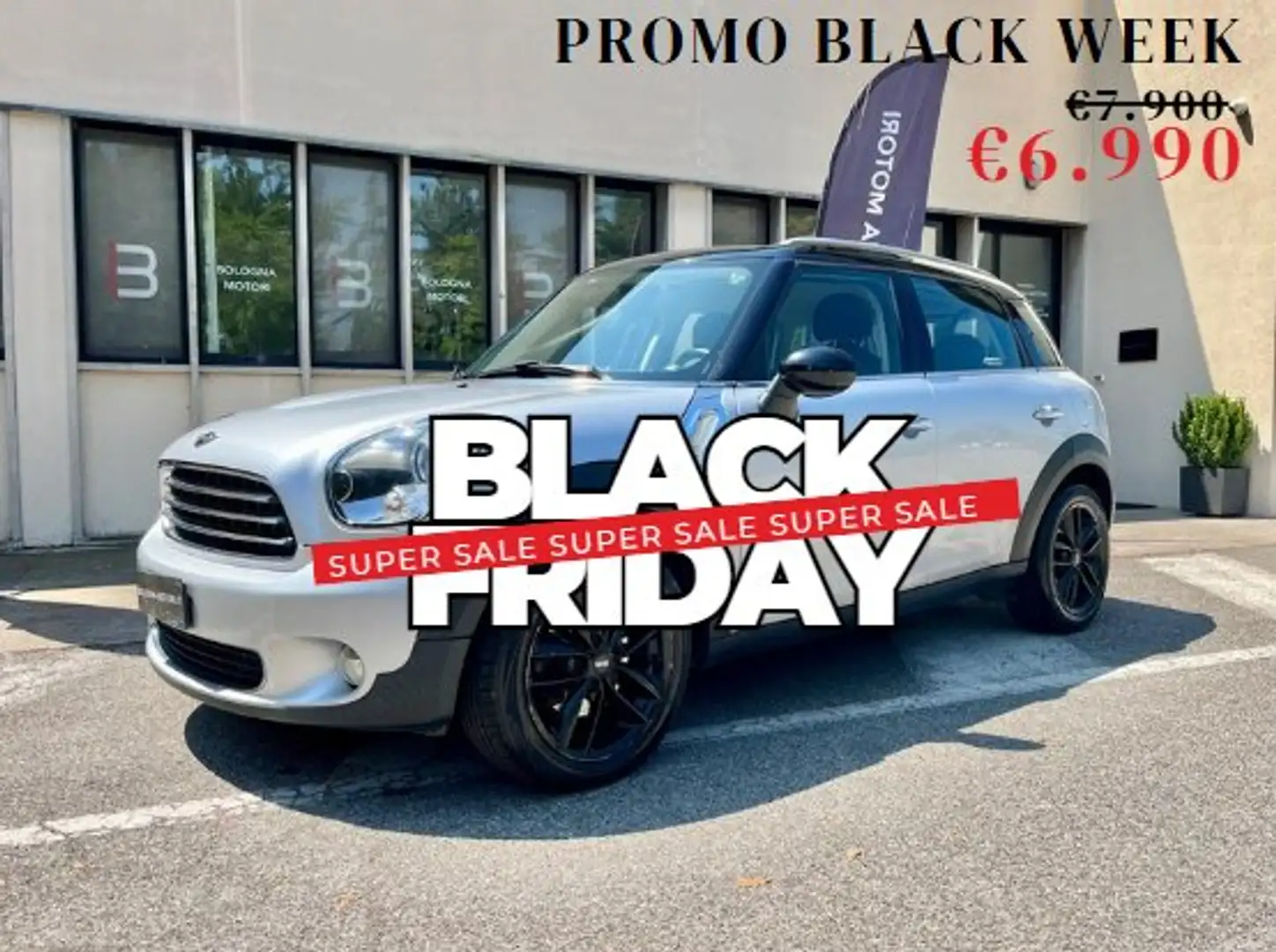 MINI Cooper D Countryman 4X4 PRIMO PREZZO IN ITALIA Argent - 1