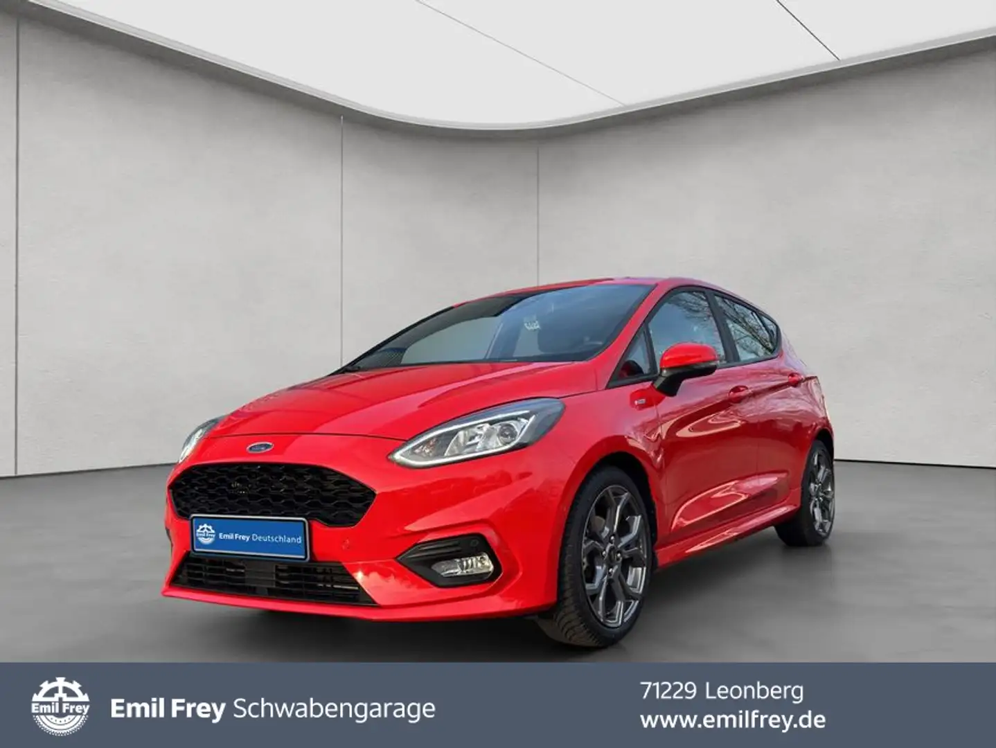 Ford Fiesta 1.0 EcoBoost S&S ST-LINE Rot - 1