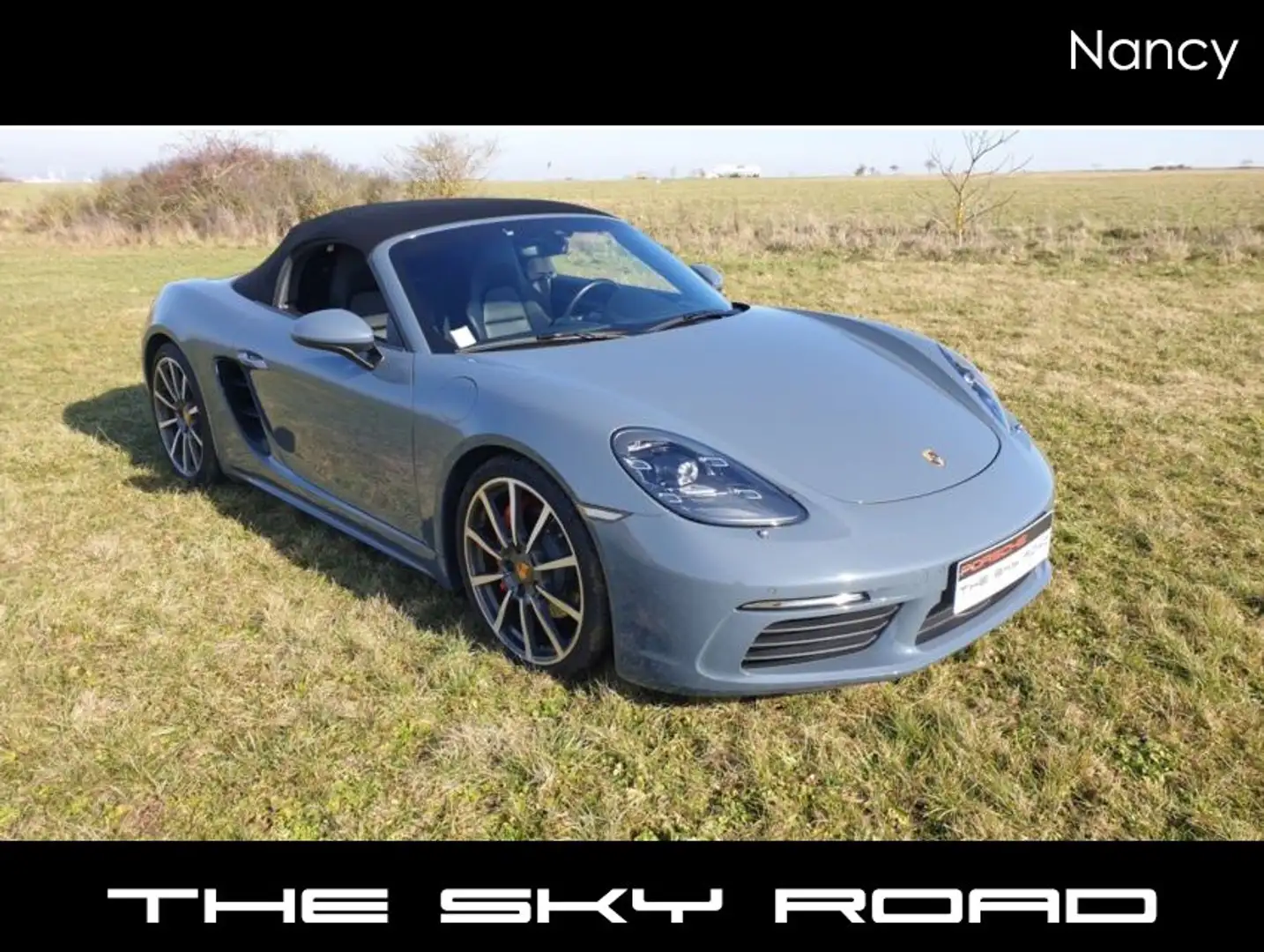 Porsche Boxster 718 Boxster S 2.5L 350ch Grigio - 2