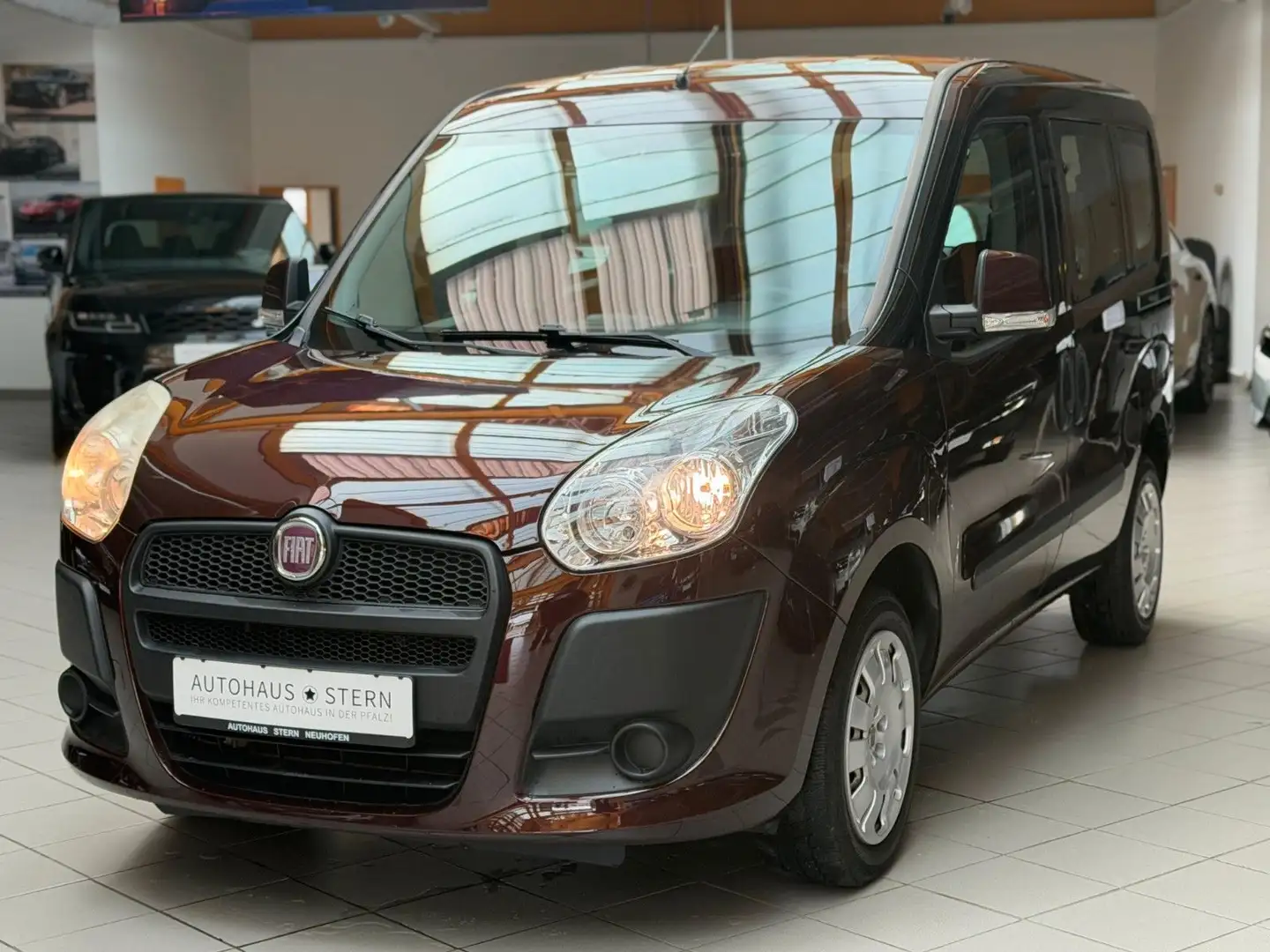 Fiat Doblo Dynamic|2.Hand|AHK|BT|Klima|Isofix Braun - 1