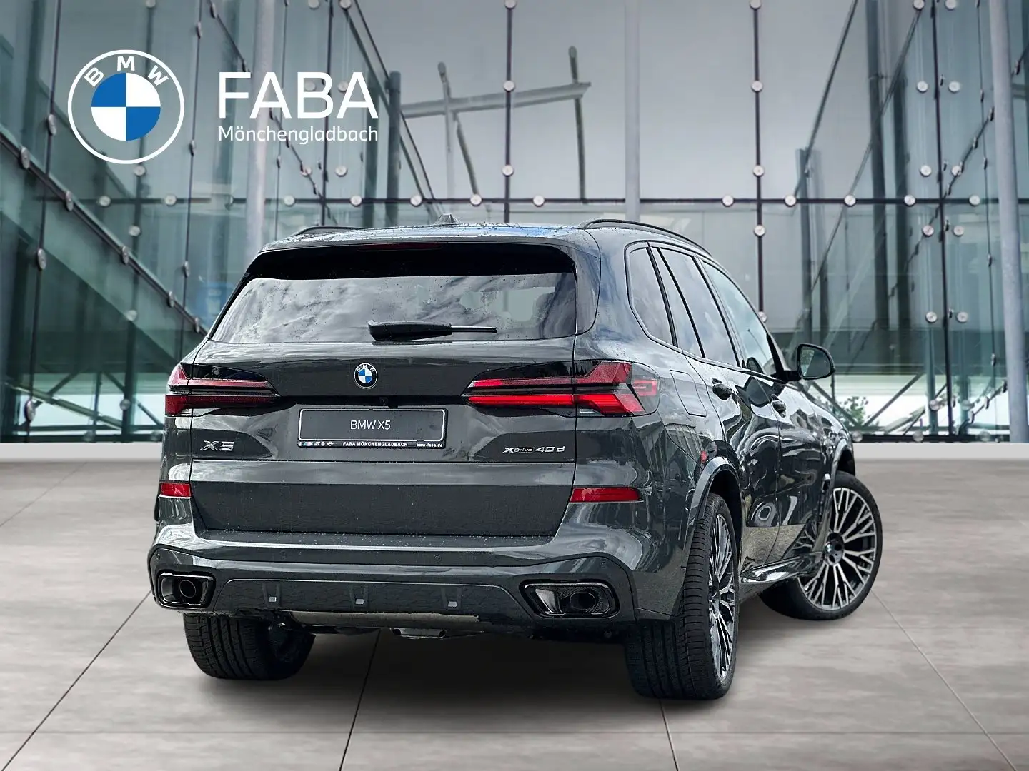BMW X5 xDrive40d M Sportpaket B&W Surround DAB LED Grau - 2