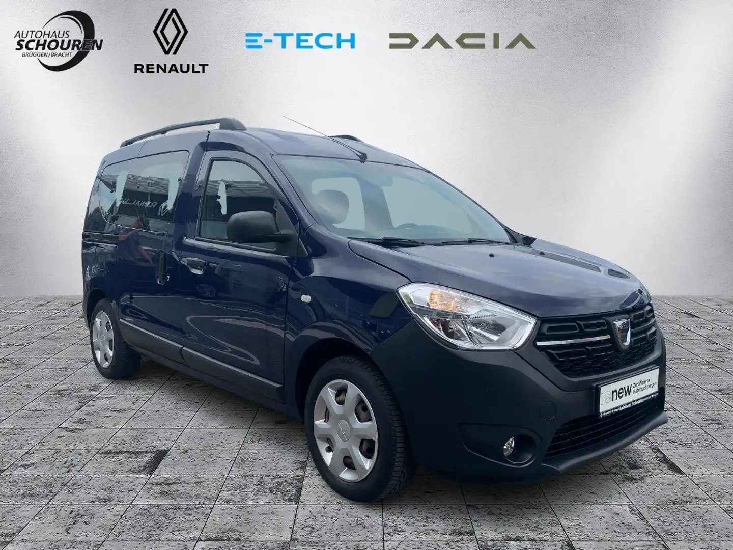 Dacia Dokker 1.6 LPG 100 Essential Anhänderkupplung Modrá - 2