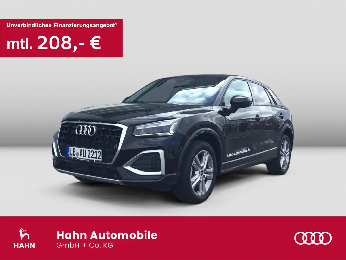 Audi Q2 advanced 35 TFSI - Komfortpaket plus - Assist Zwart - 1