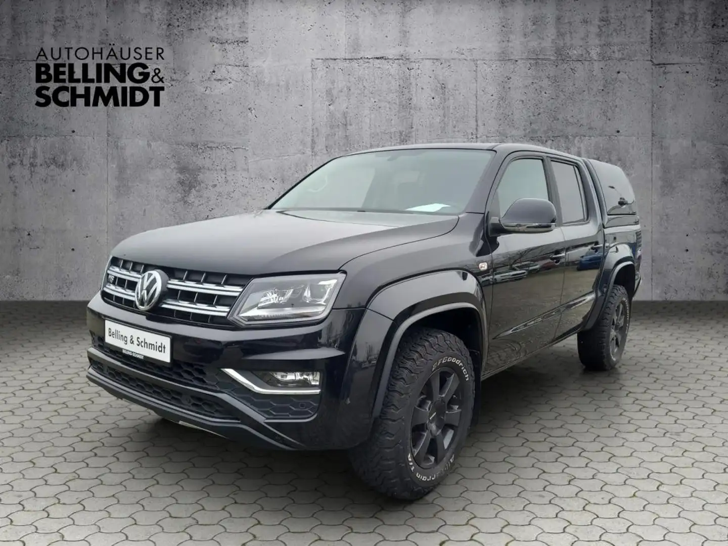 Volkswagen Amarok 3.0TDI Aut. Highline DC Leder Hardtop Navi Negro - 1