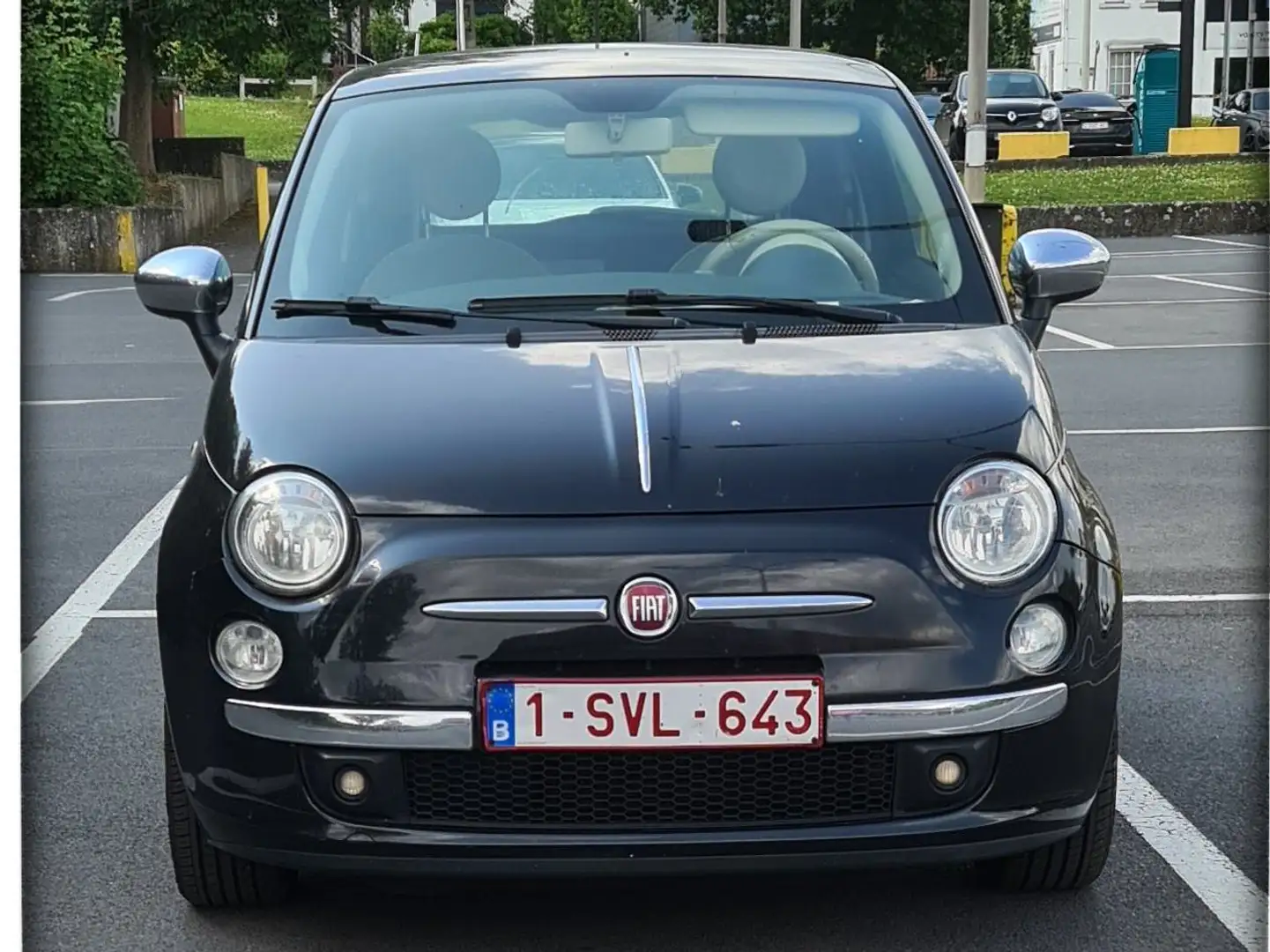 Fiat 500 500 1.2i Zwart - 1