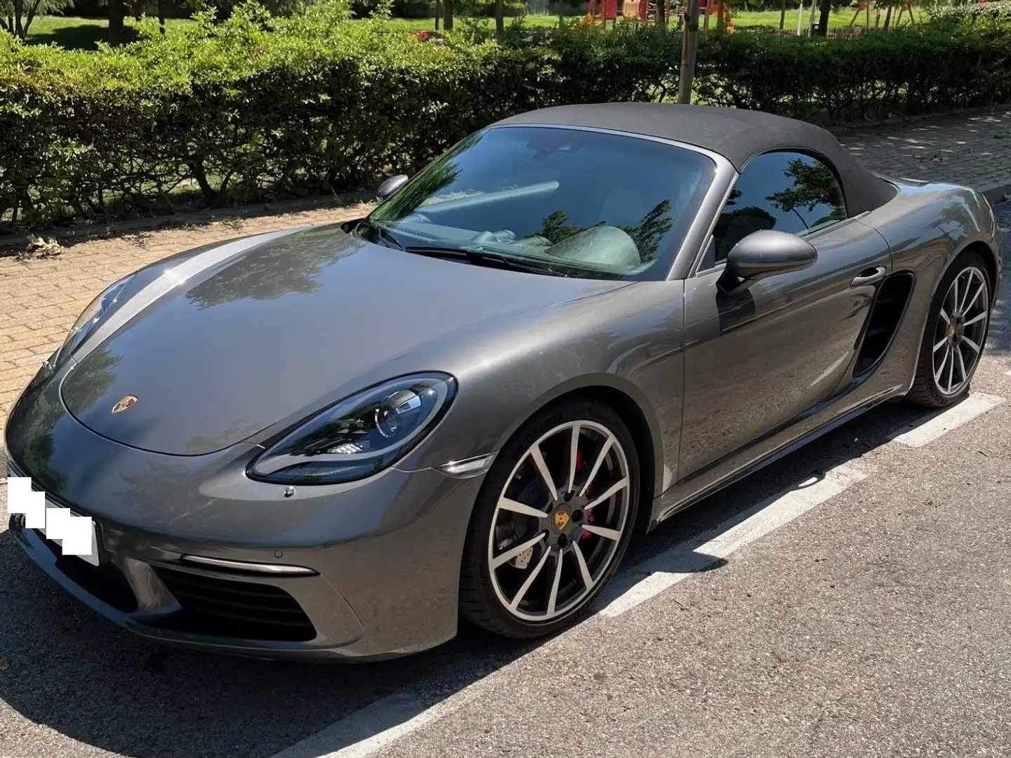 Porsche 718 Boxster S PDK S Gris - 2
