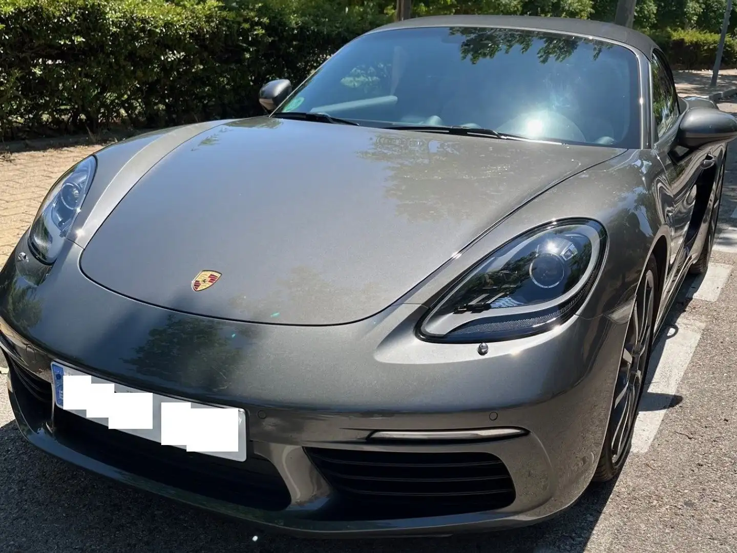 Porsche 718 Boxster S PDK S Gris - 1