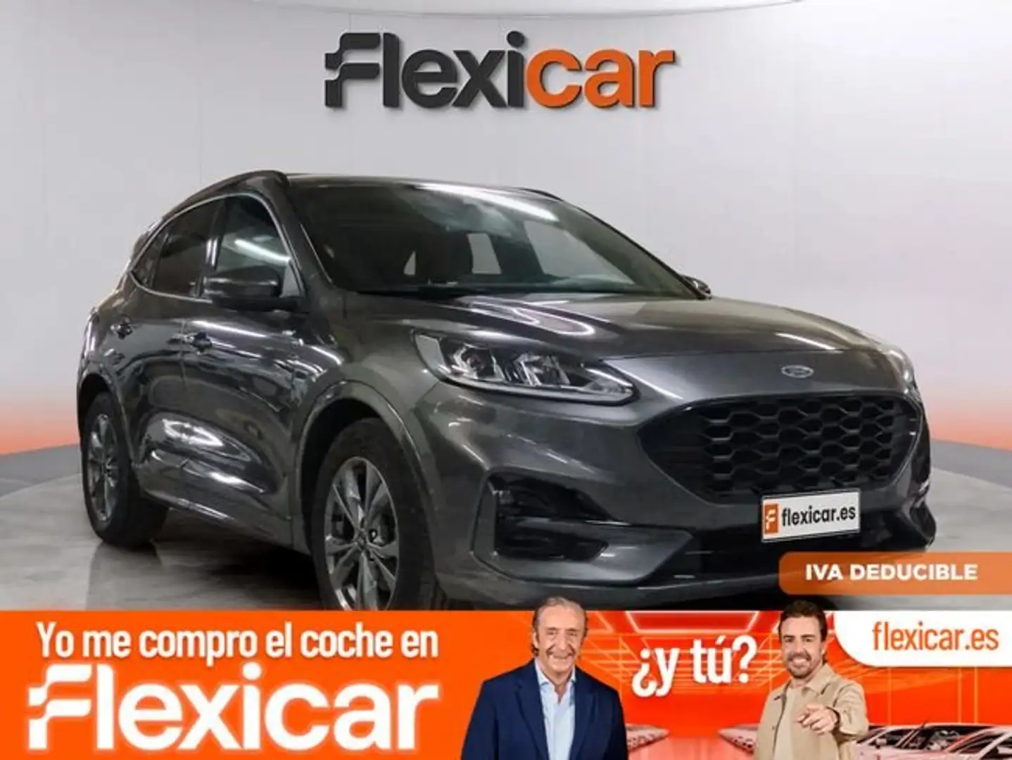 Ford Kuga 2.0 EcoBlue ST-Line FWD 120 Aut. Gris - 1