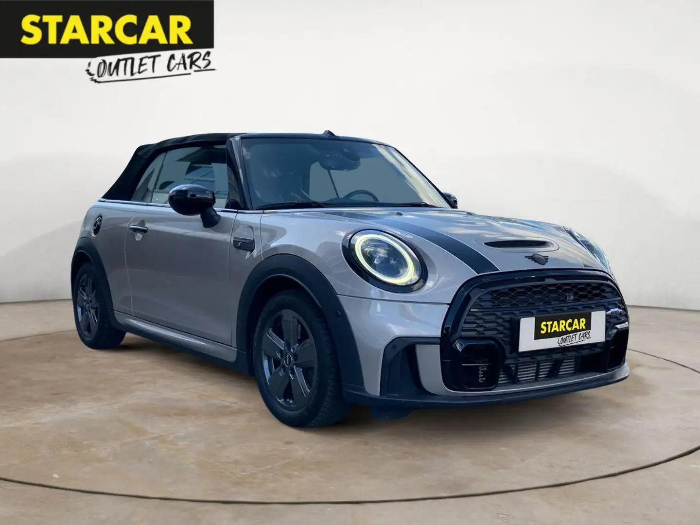 MINI Cooper Cabrio COOPER S CABRIO JOHN COOPER WORKS TRIM+HUD+LEDER+ Сірий - 1