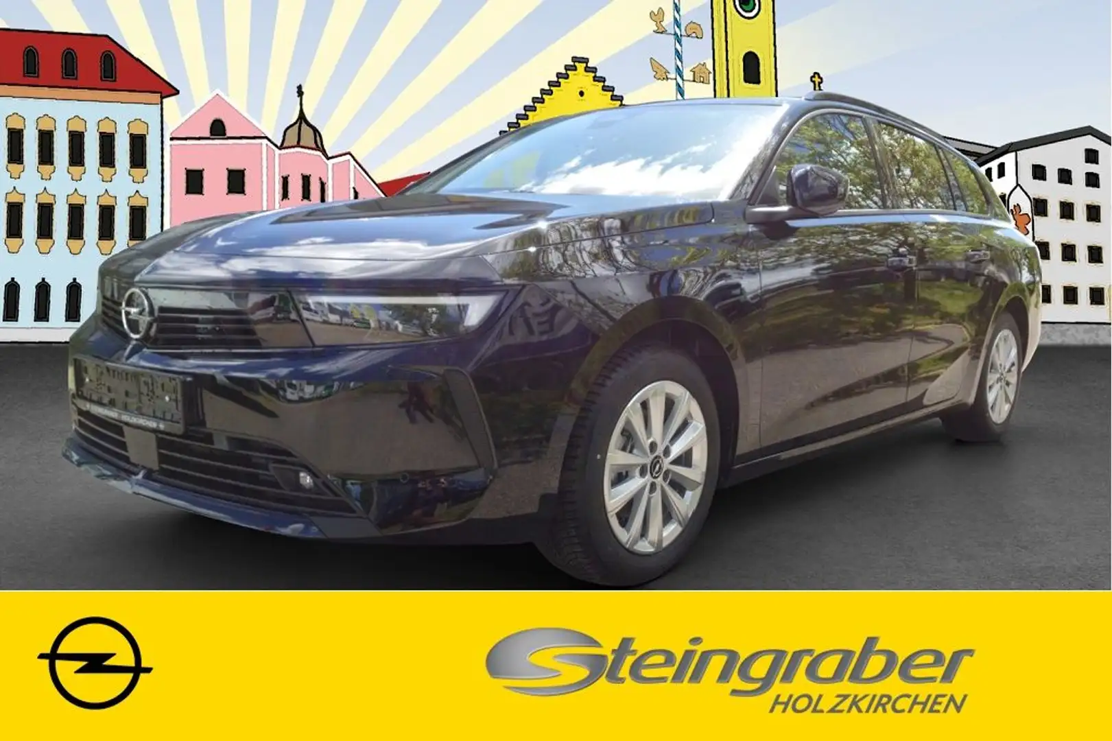 Opel Astra Sports Tourer 1.2 Turbo Enjoy (L) Schwarz - 1