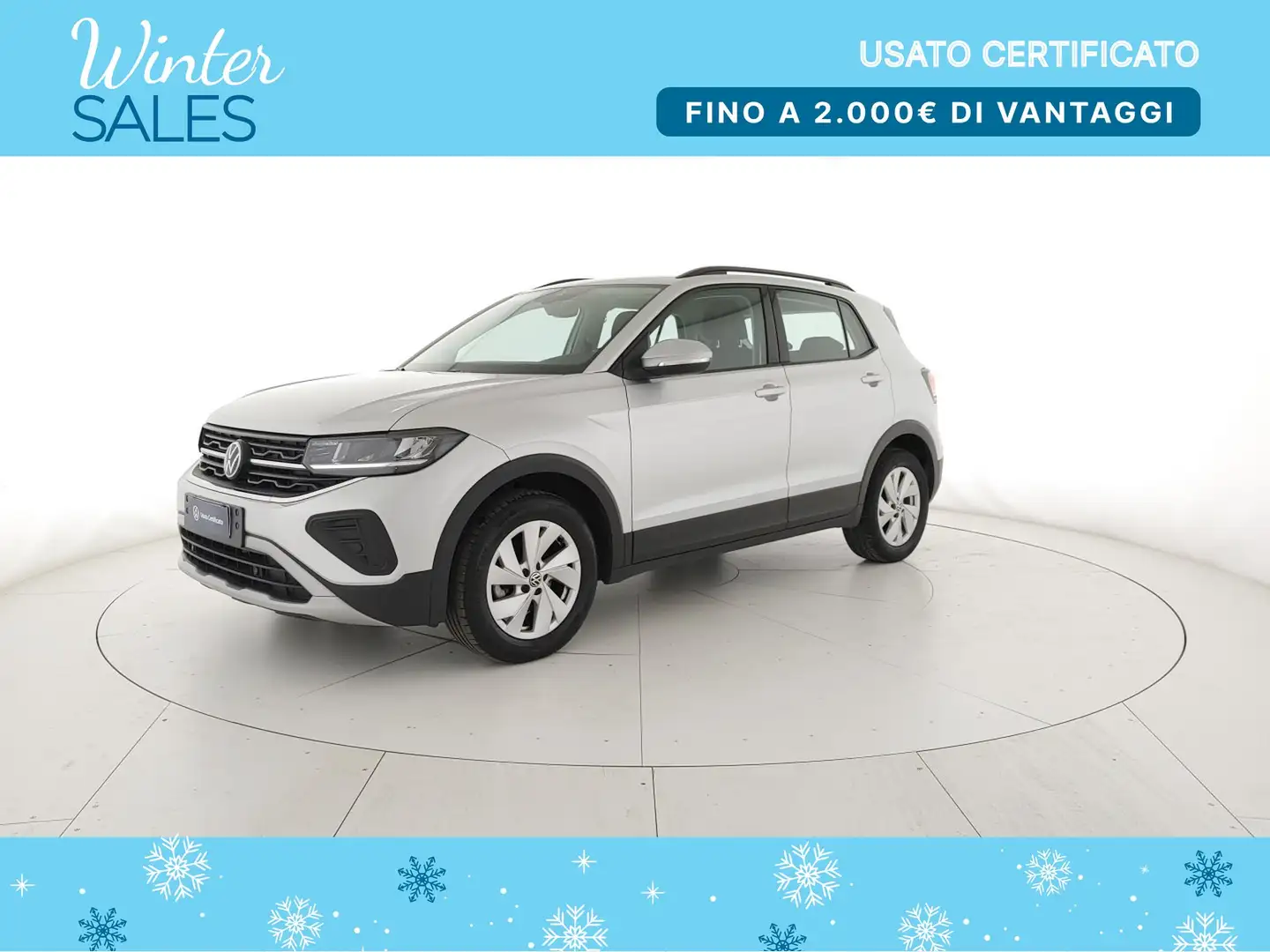 Volkswagen T-Cross 1.0 TSI Life 95 CV Gris - 1