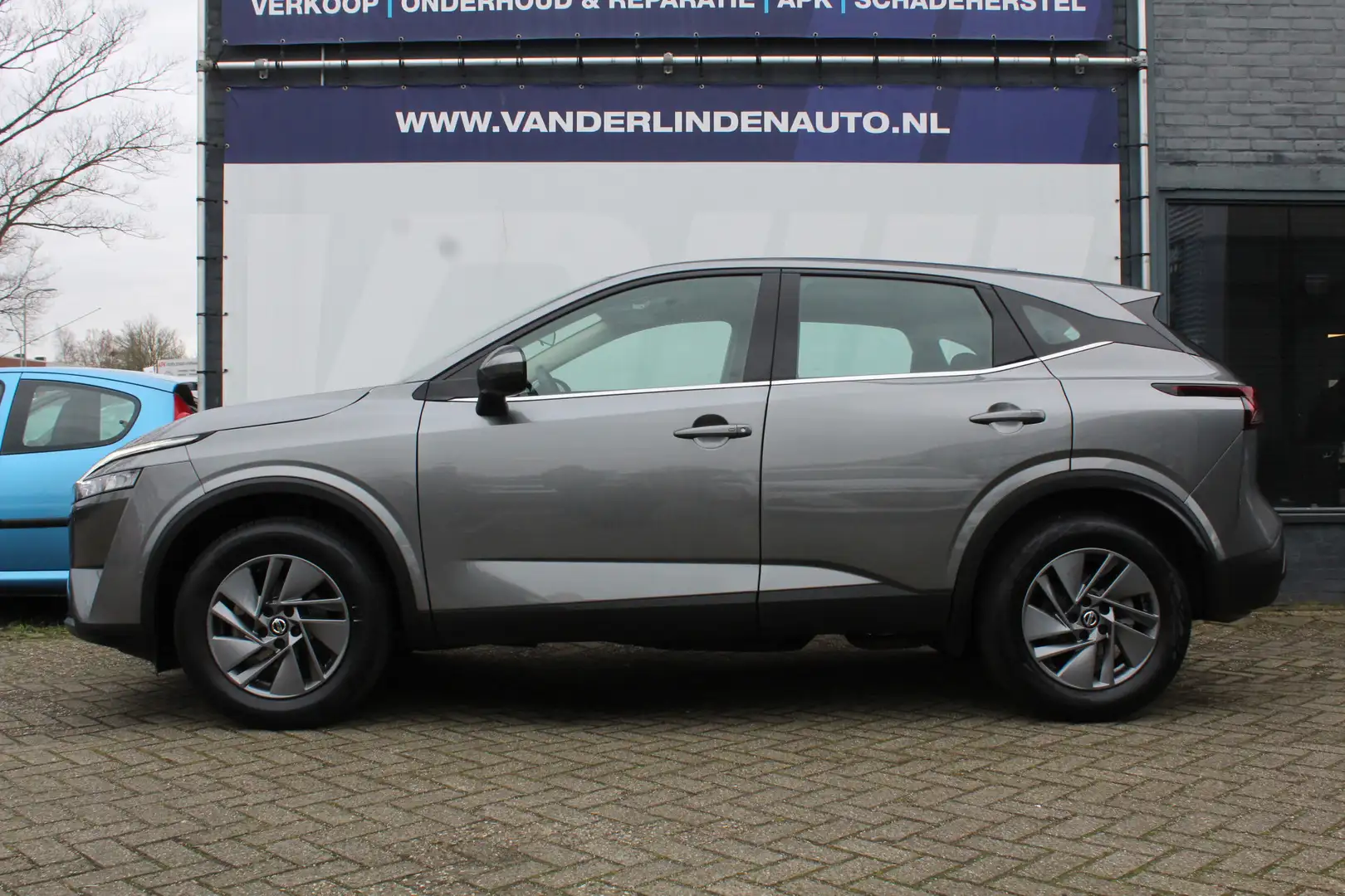 Nissan Qashqai 1.3 MHEV AUTOMAAT Climate, adaptive cruise, dodeho Gris - 2