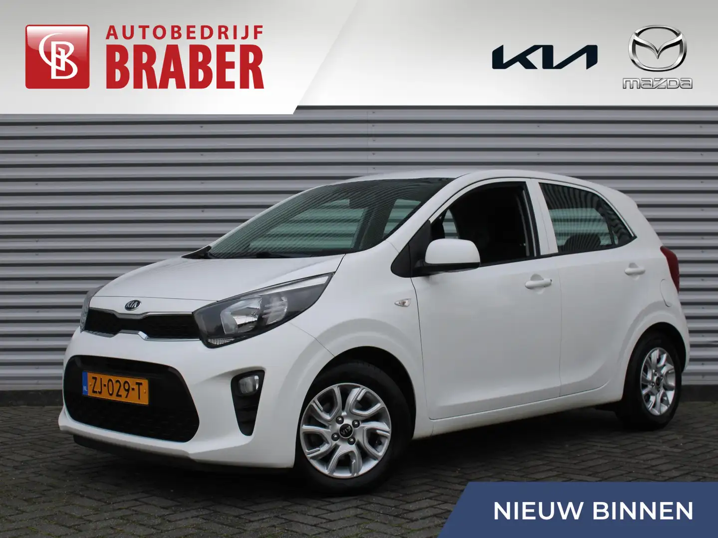 Kia Picanto 1.0 MPi DynamicLine | Airco | Cruise | 14" LM | Ca Bianco - 1