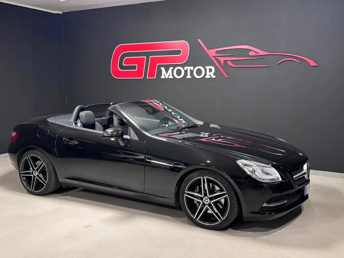 Mercedes-Benz SLK 250 SLK Roadster - R172 cdi (be) Premium, UNICO PROP Noir - 1