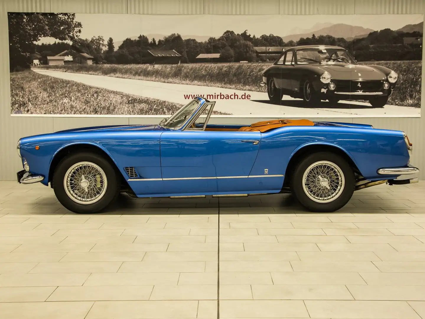 Maserati Spyder 3500 GT Spyder Vignale plava - 1