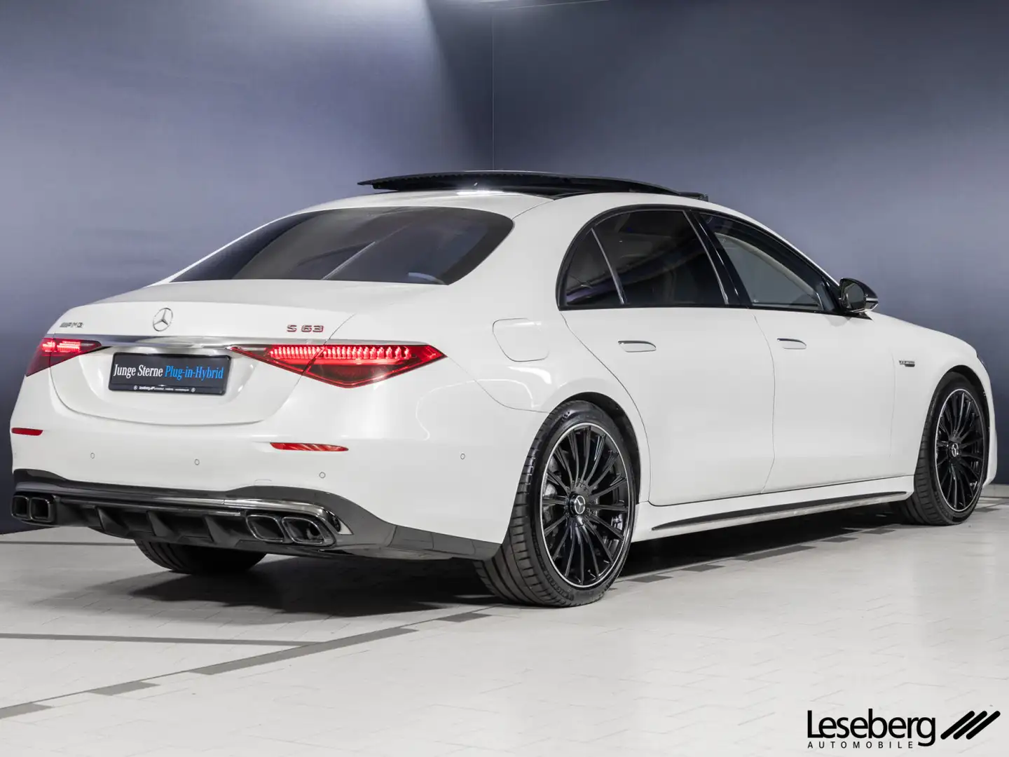 Mercedes-Benz S 63 AMG S 63 E Performance L DIG.LIGHT/Pano/Distro./360° Blanc - 2
