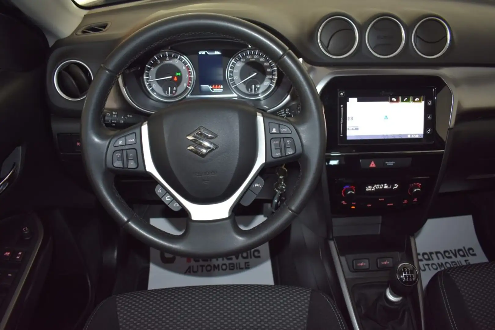 Suzuki Vitara 1.4 Hybrid-51.553KM-LED-R.CAM-NAVI-DISTRO.-BLUETO. Argent - 2