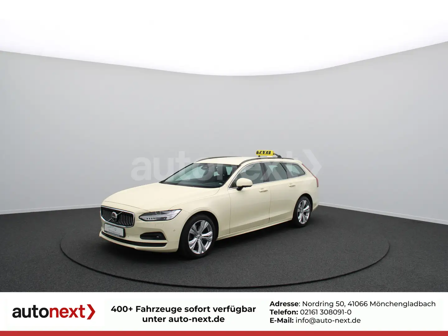 Volvo V90 Momentum Pro Taxi+Taxameter *TURBOPROBLEME* Zwart - 1
