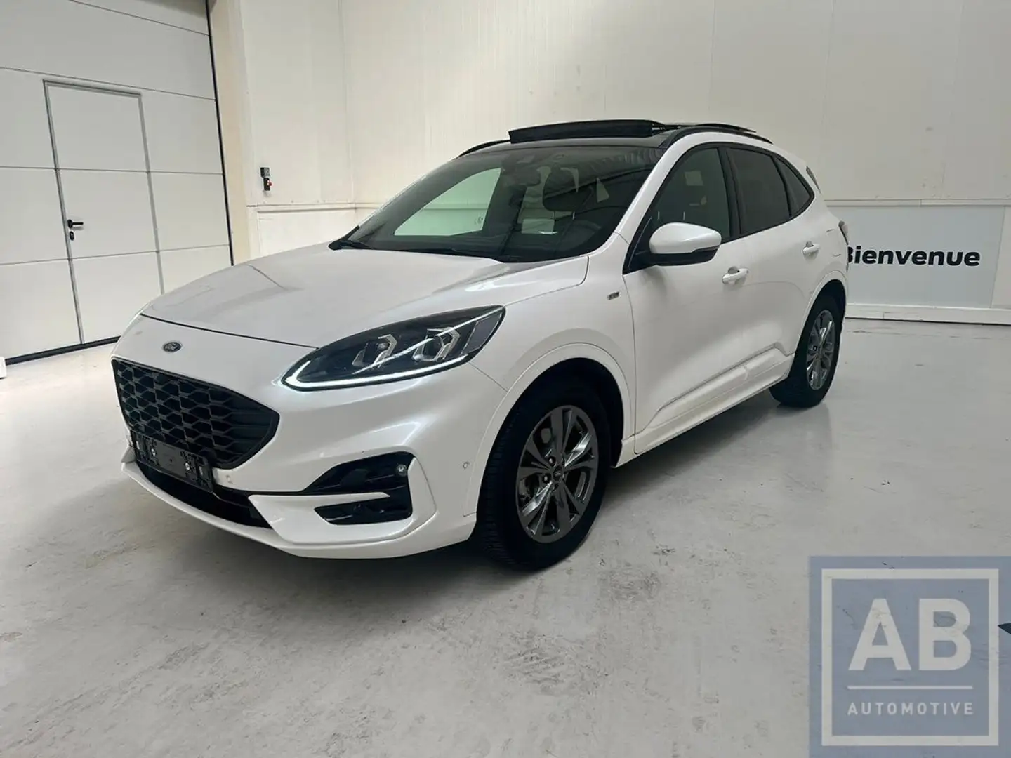 Ford Kuga * Hybride - Automaat - Garantie * Blanc - 1
