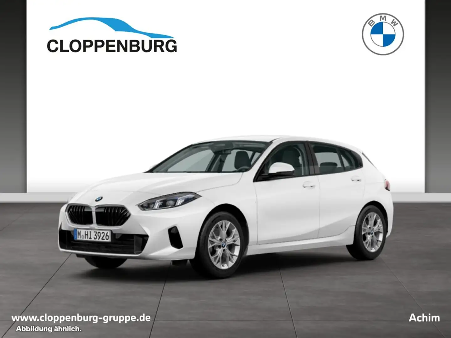 BMW 116 Navi+SHZ+KeyGO+HiFi+Fernl.Ass UPE: 35.570€ Blanc - 1