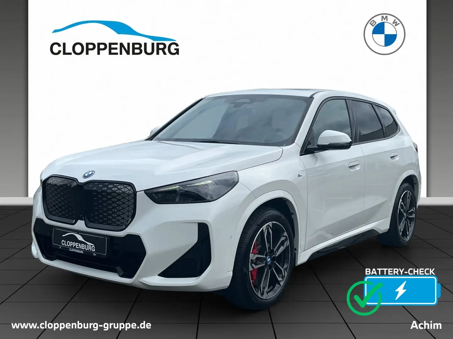 BMW iX1 xDrive30 Head-Up+AHK+Navi+Pano+SHZ+KeyGO+BT Weiß - 1