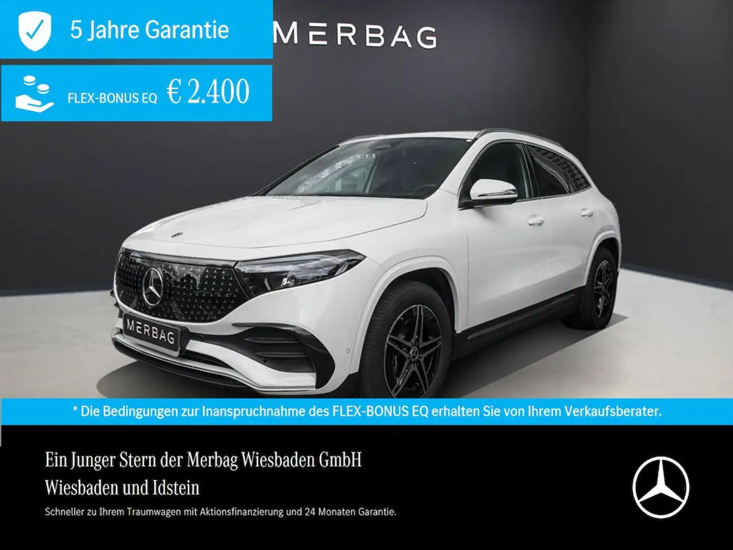 Mercedes-Benz EQA 300 4M AMG-LINE ADVANCED MEMORY WINTER LED Blanc - 1