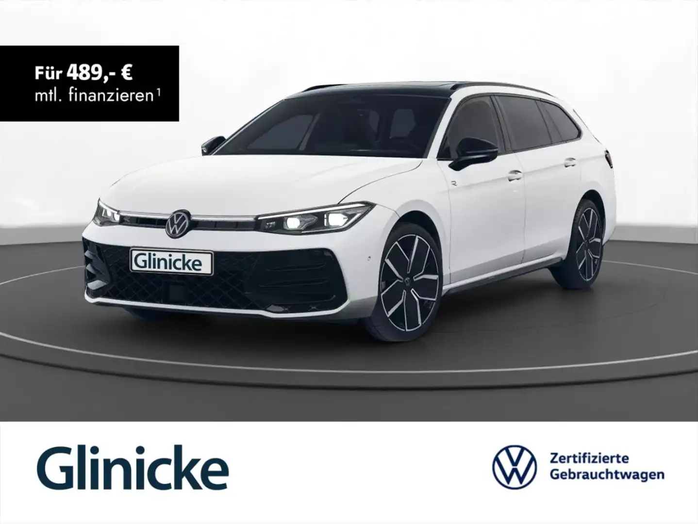 Volkswagen Passat Variant 2.0 TDI R-Line AHK Pano Head-Up LM 19" Weiß - 1