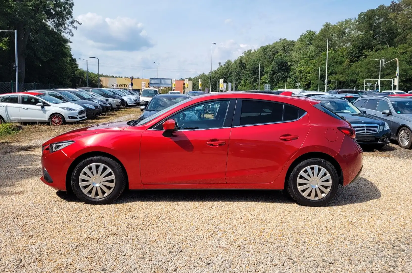 Mazda 3 Lim. Center-Line Aut*M+S*SZH*Temp*Klimaaut*TÜV Rot - 2