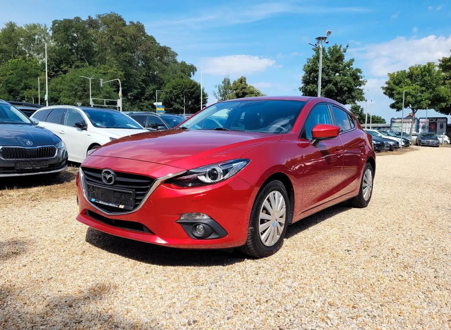 Mazda 3 Lim. Center-Line Aut*M+S*SZH*Temp*Klimaaut*TÜV Rot - 1