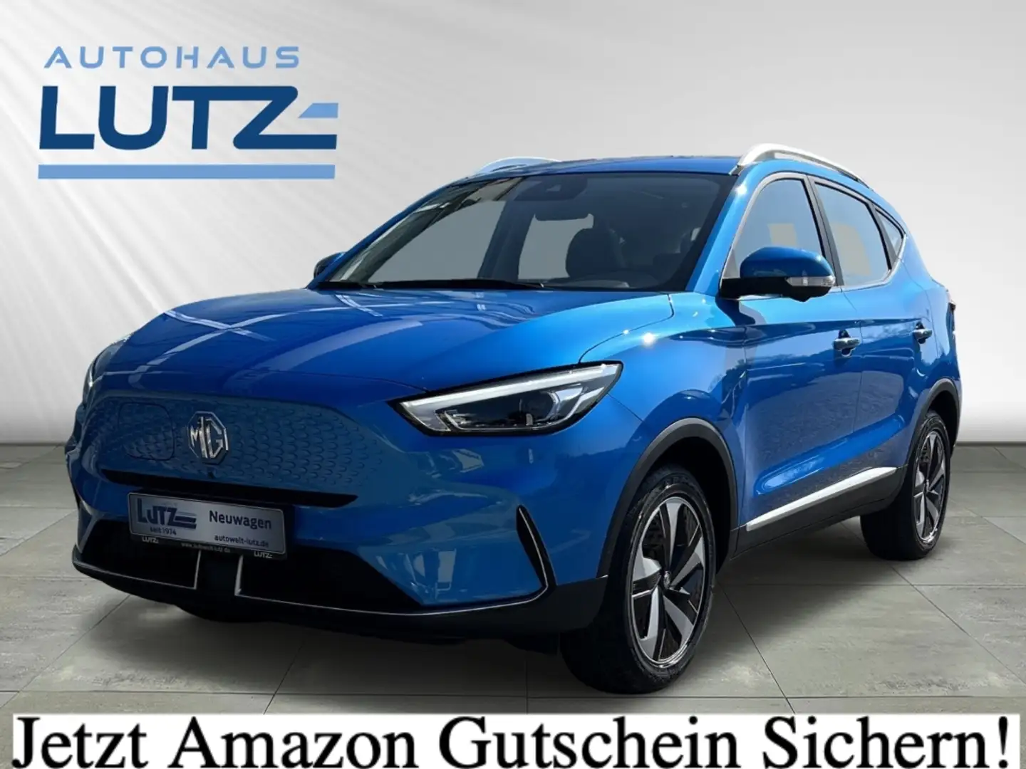 MG ZS Luxury 50KW *4000€ Amazon Gutschein* (Sofort Verfü Blau - 1
