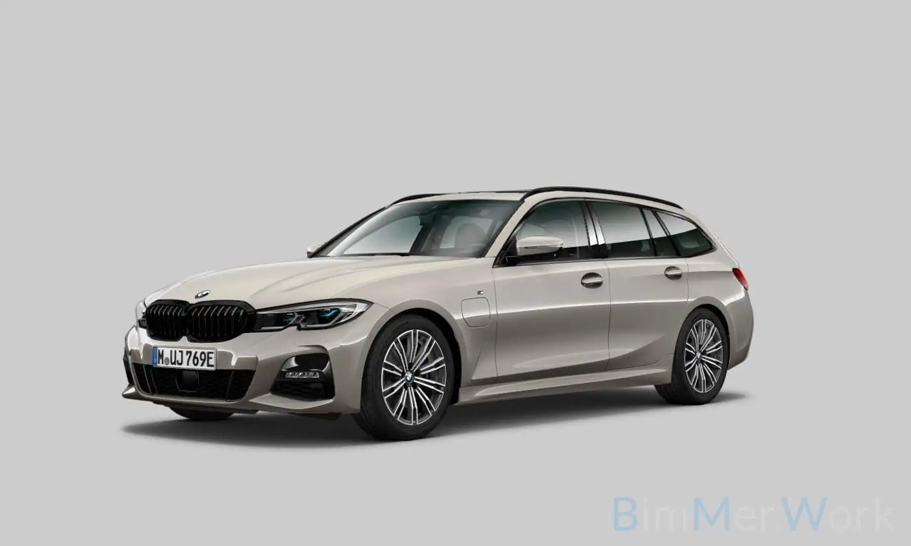 BMW 330 e Touring M Sport A.Pano.Laser.360°.ACC.H&K Grau - 1