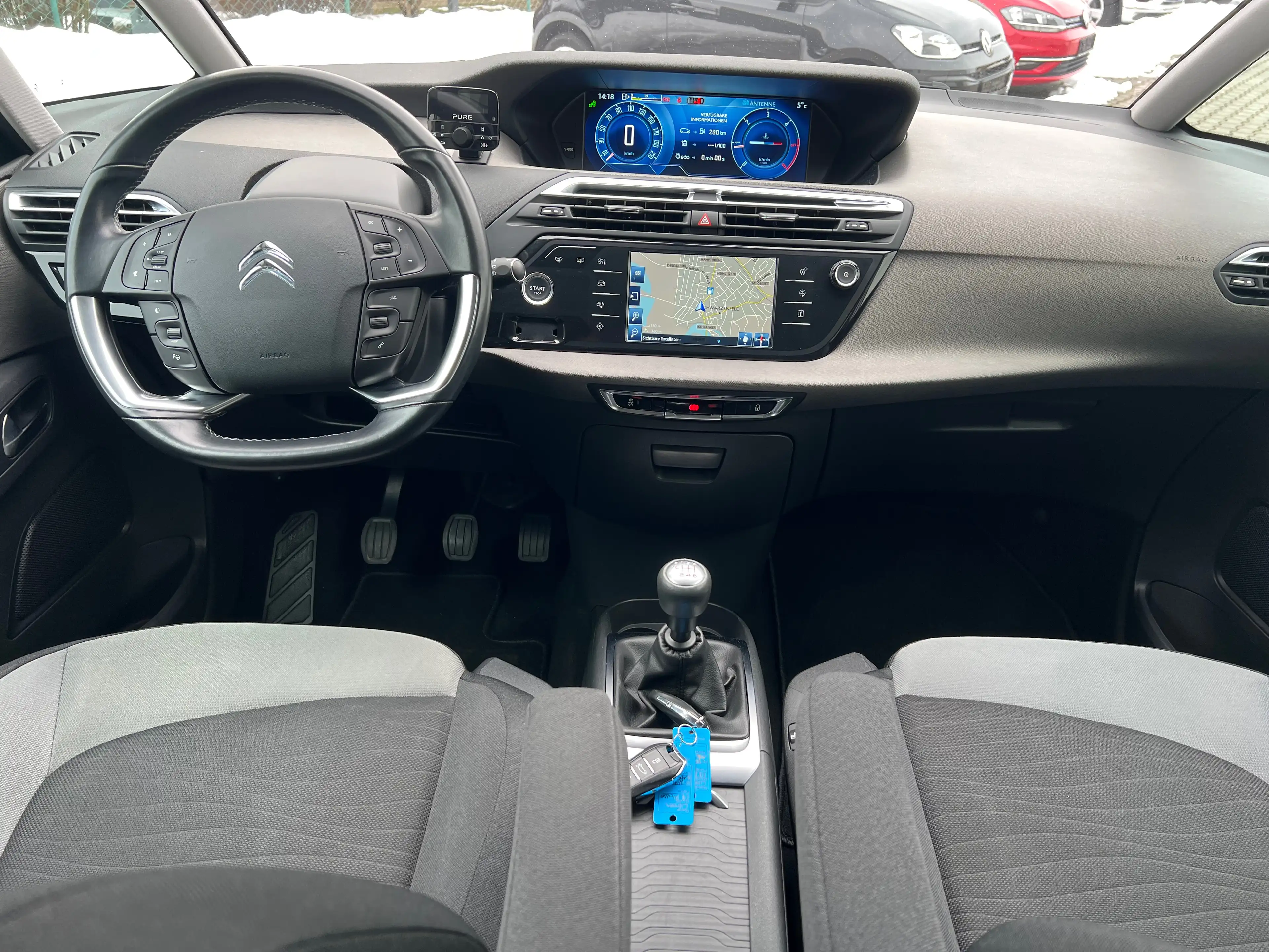 Citroen C4 Picasso C4 Picasso 2,0 Blue-HDI Navi AHK Klimaaut Keyless — photo 4