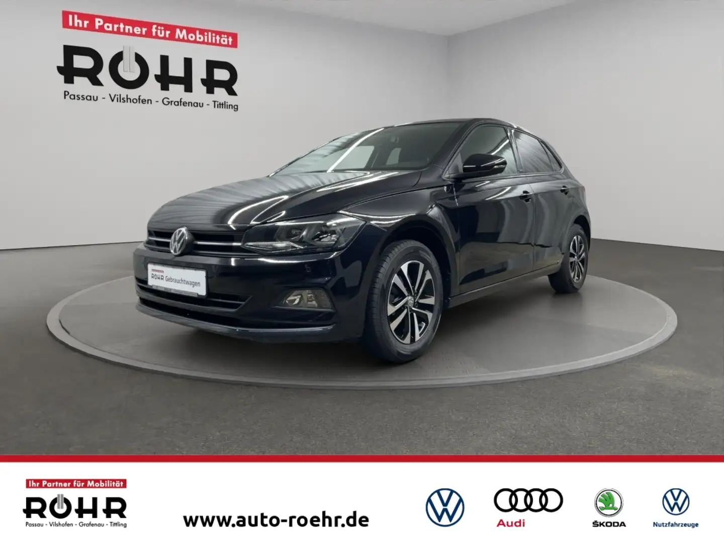 Volkswagen Polo United (AHK.Sitzheitung.PANO) 1.0 TSI Zwart - 1