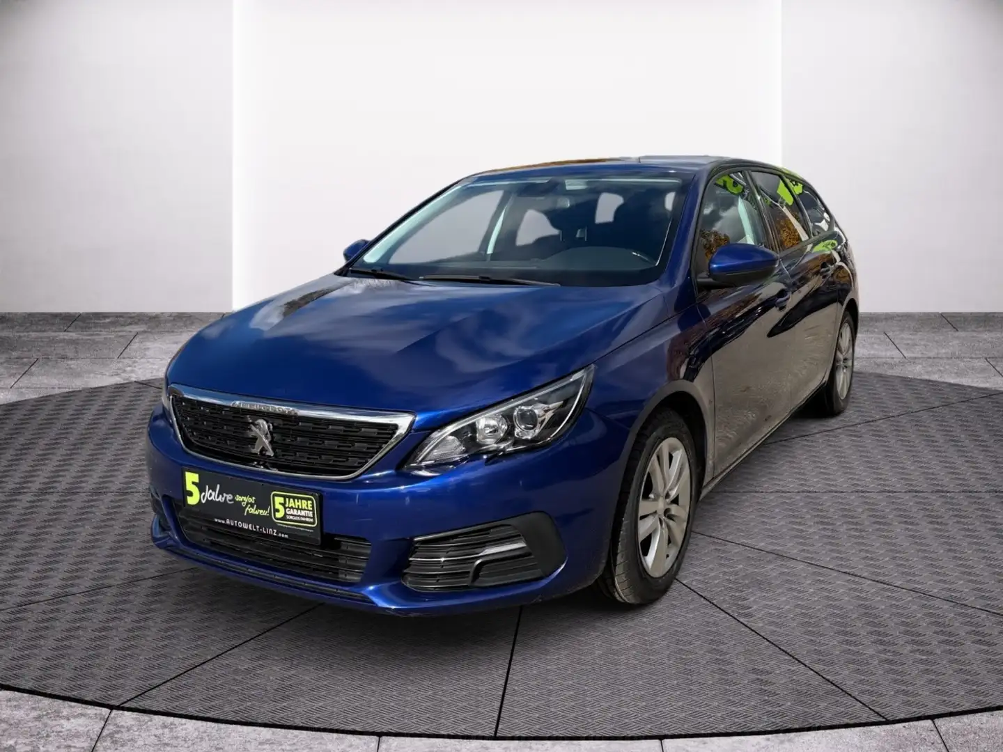 Peugeot 308 SW 1,5 BHDI 130 Active Navi+PDC+KlimaA Blauw - 2