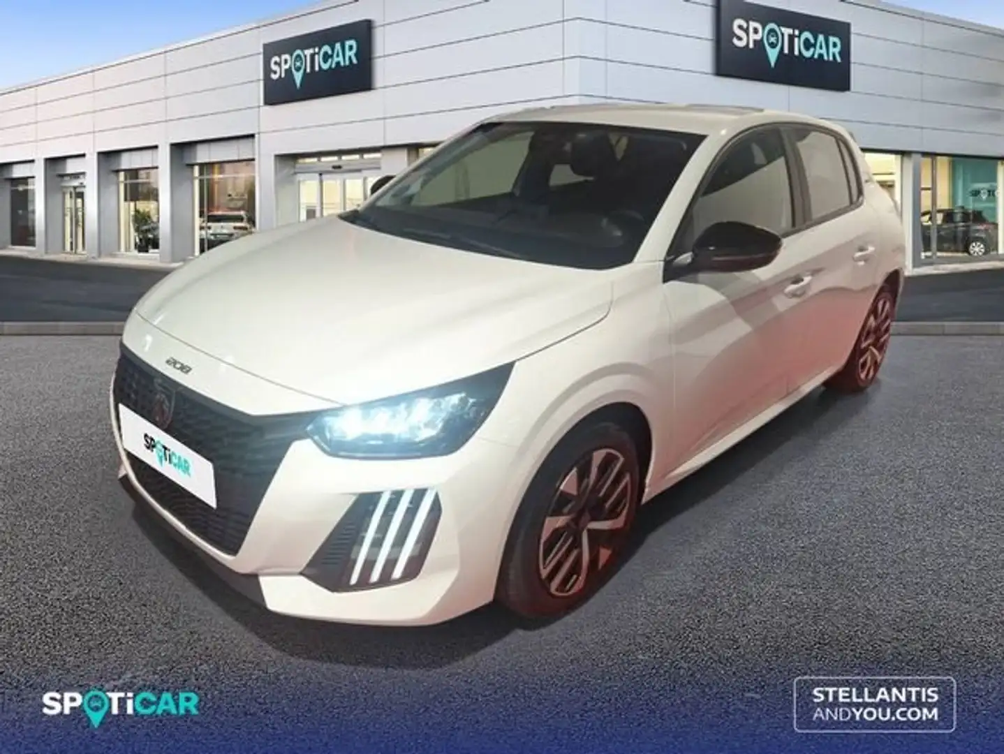Peugeot 208 HYBRID 110 eDCS6 Style Blanco - 1