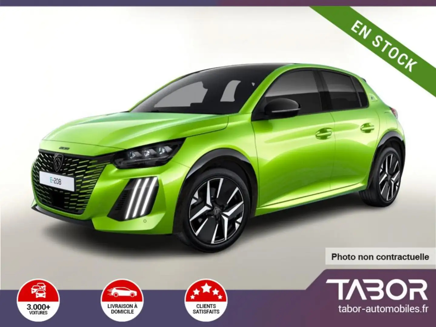 Peugeot 208 156 GT OBC-11kW Pano ACC SHZ 360° Jaune - 1