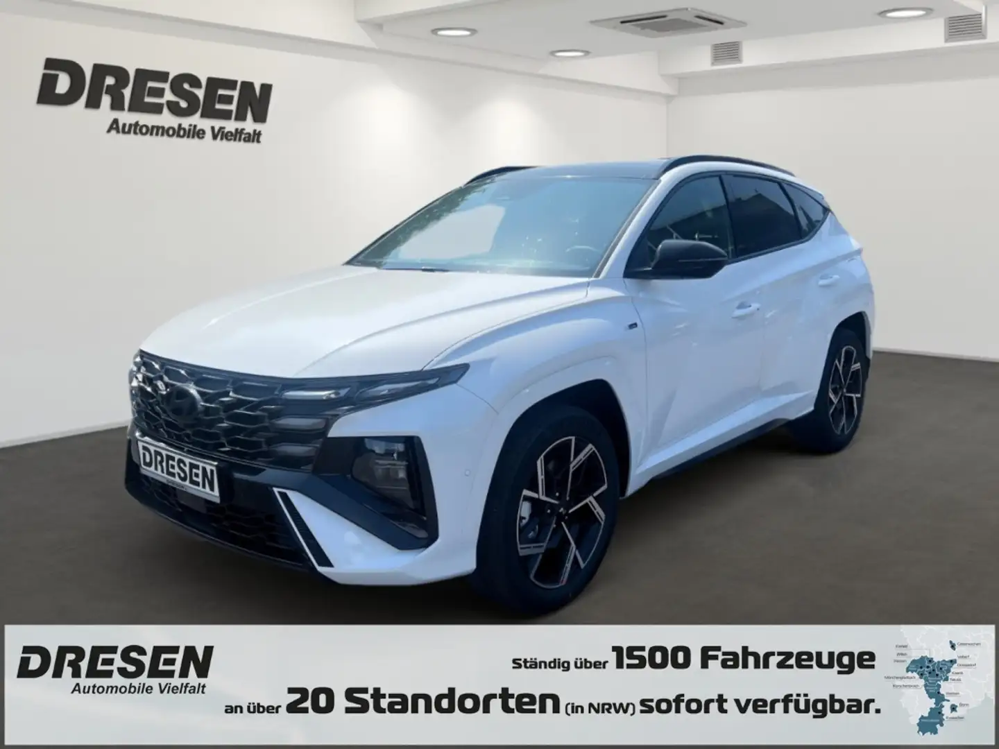 Hyundai TUCSON 1.6 T-GDI HEV N-Line Sitz-/Assistenz-Paket Panoram Wit - 1