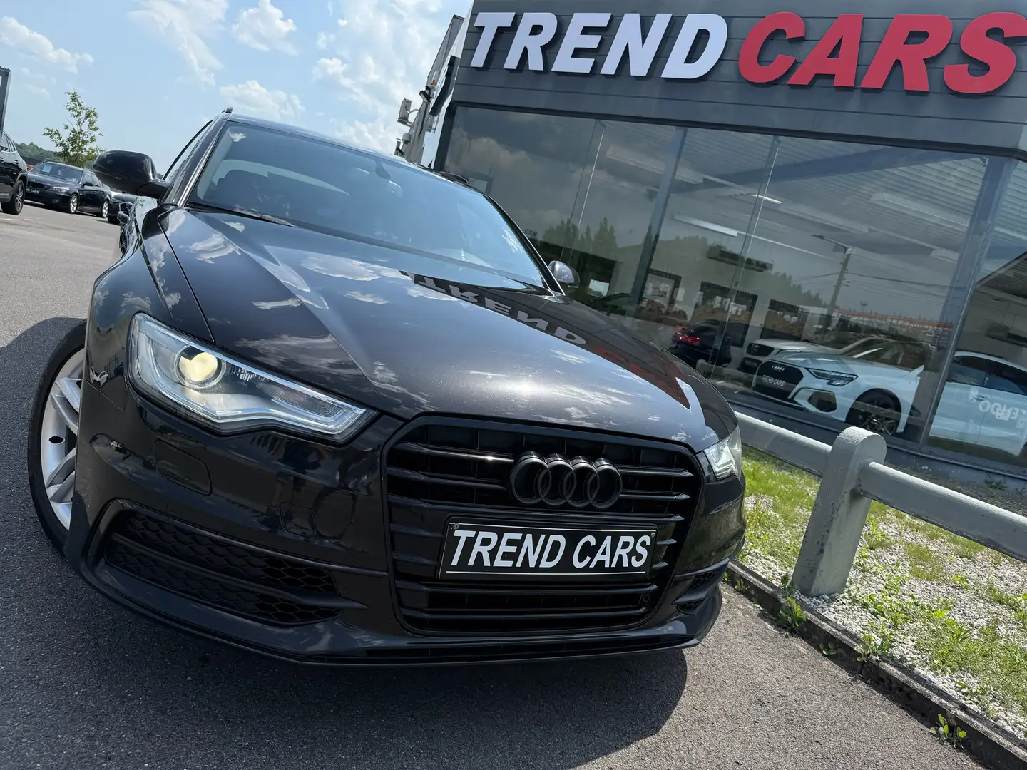 Audi A6 BREAK 2.0TDi 3X-S LINE SHADOW CUIR XENON GAR.1AN Zwart - 1