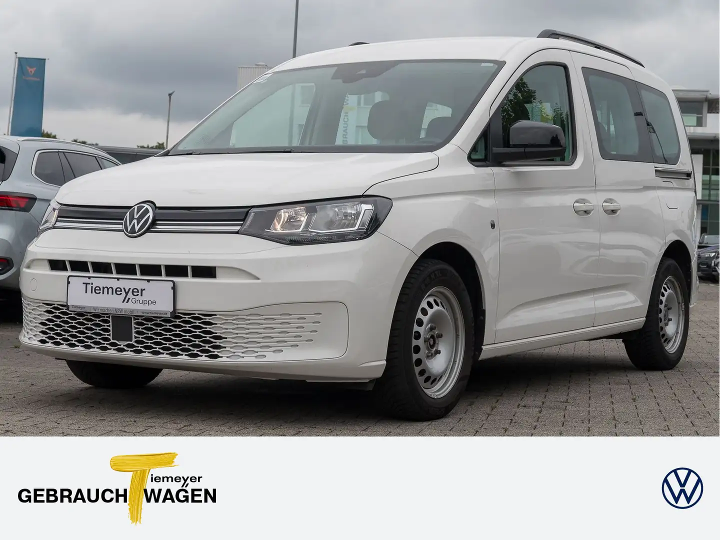 Volkswagen Caddy TDI LIFE NAVI CLIMATRONIC LICHT+SICHT Weiß - 1