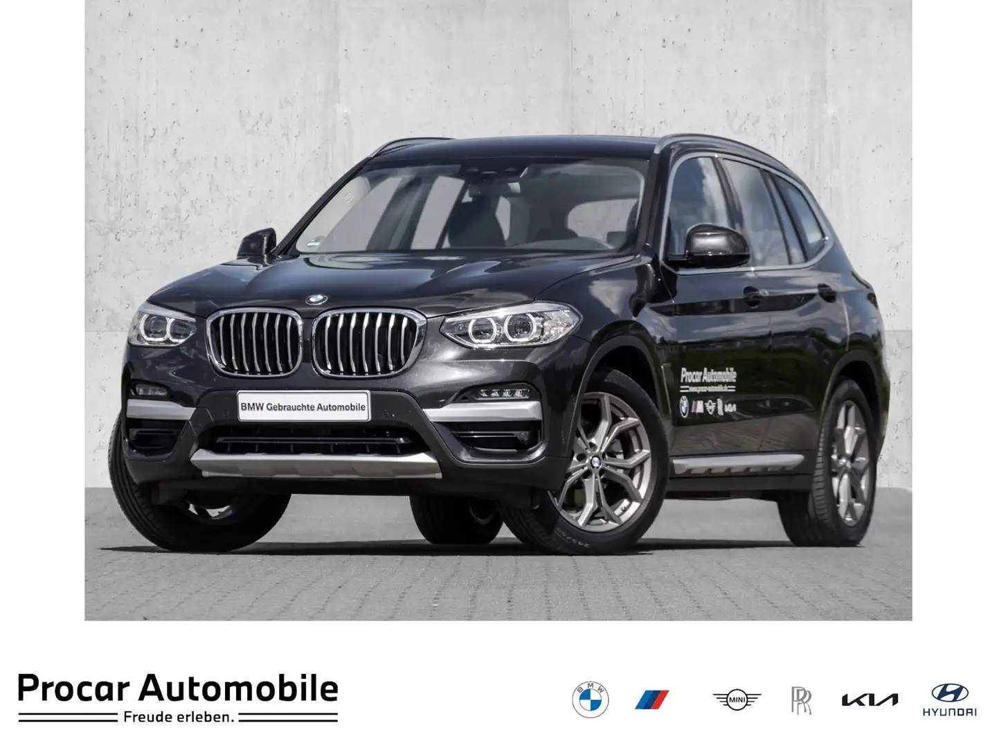 BMW X3 xDrive20d X LINE+AHK+HiFi+HuD+DA+PA+SHZ Grijs - 1
