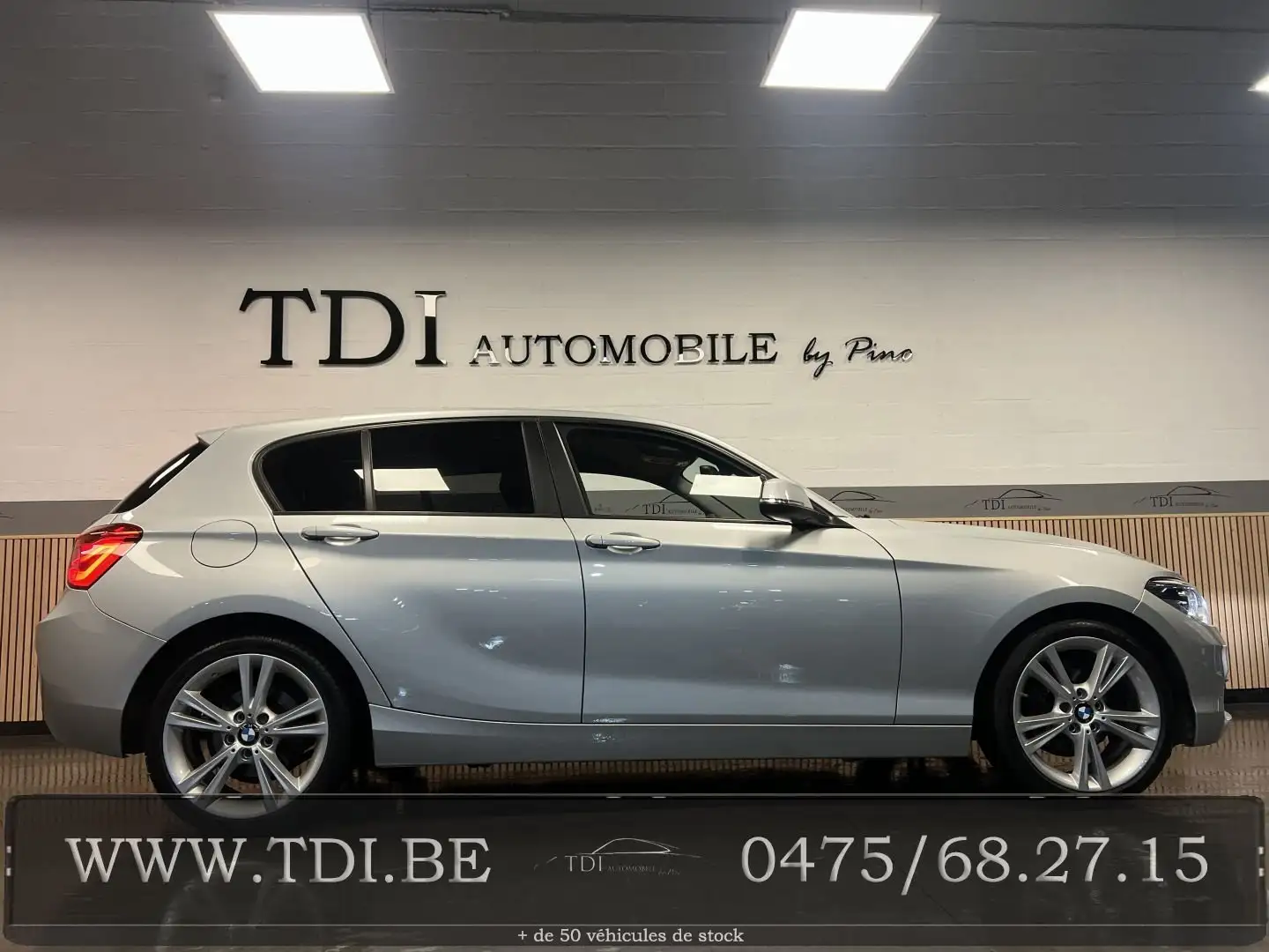 BMW 116 *109cv*5 Portes*Pack M*Navi*Jantes18'*Garantie*✔ Grigio - 2