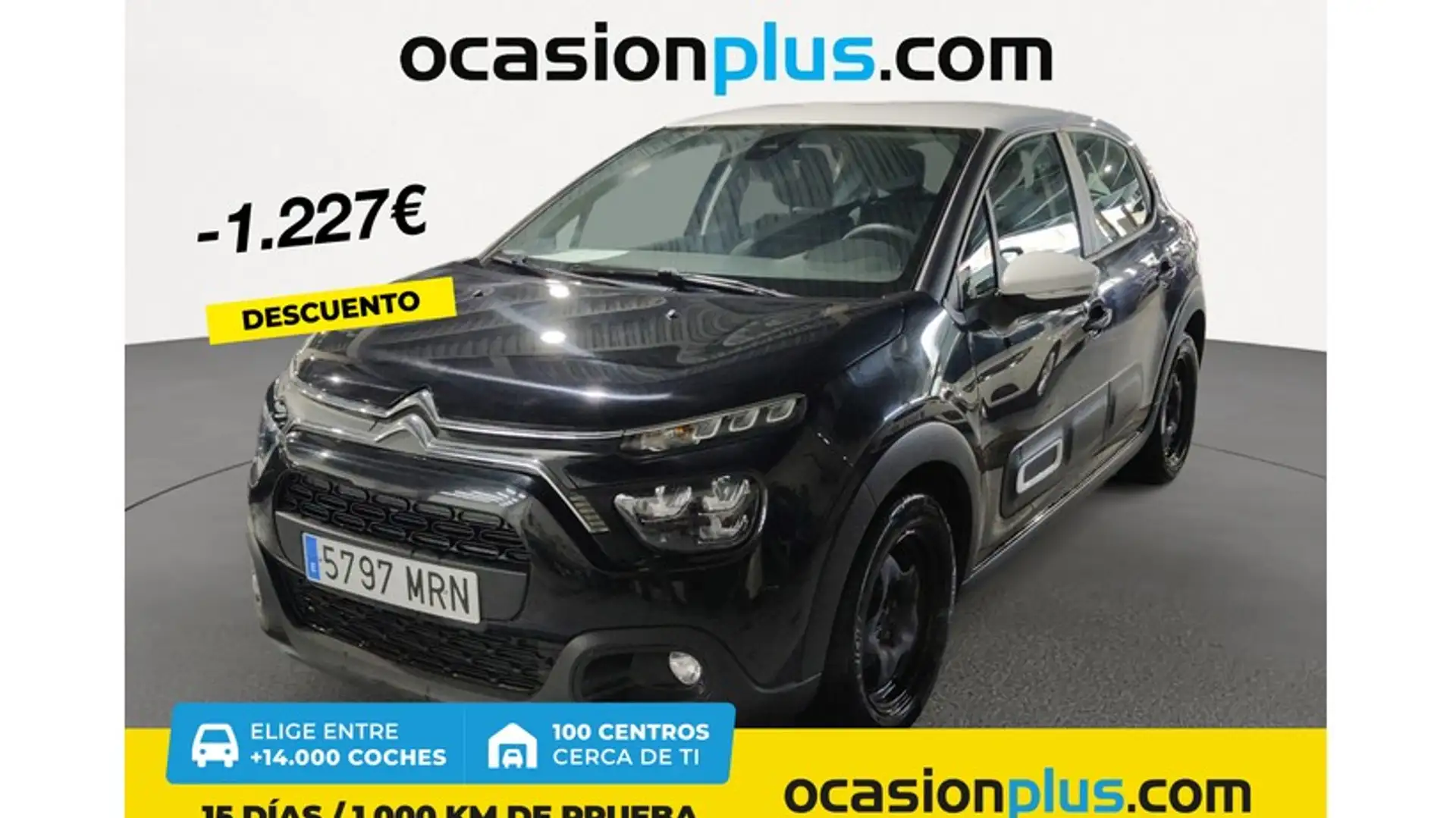 Citroen C3 1.2 PureTech S&S Plus 83 Schwarz - 1