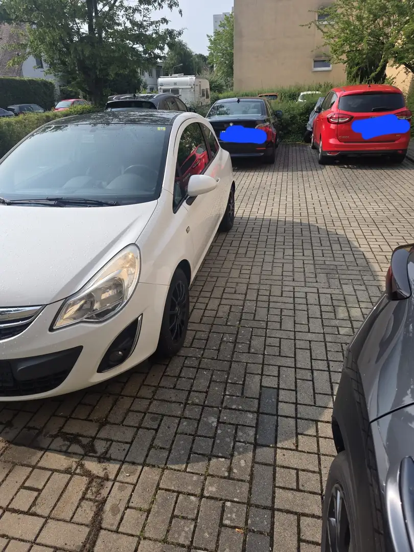 Opel Corsa 1.4 16V Selection Weiß - 1