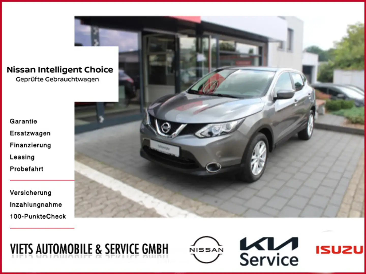 Nissan Qashqai 1.6 dCi Xtronic Acenta Navi Gri - 1