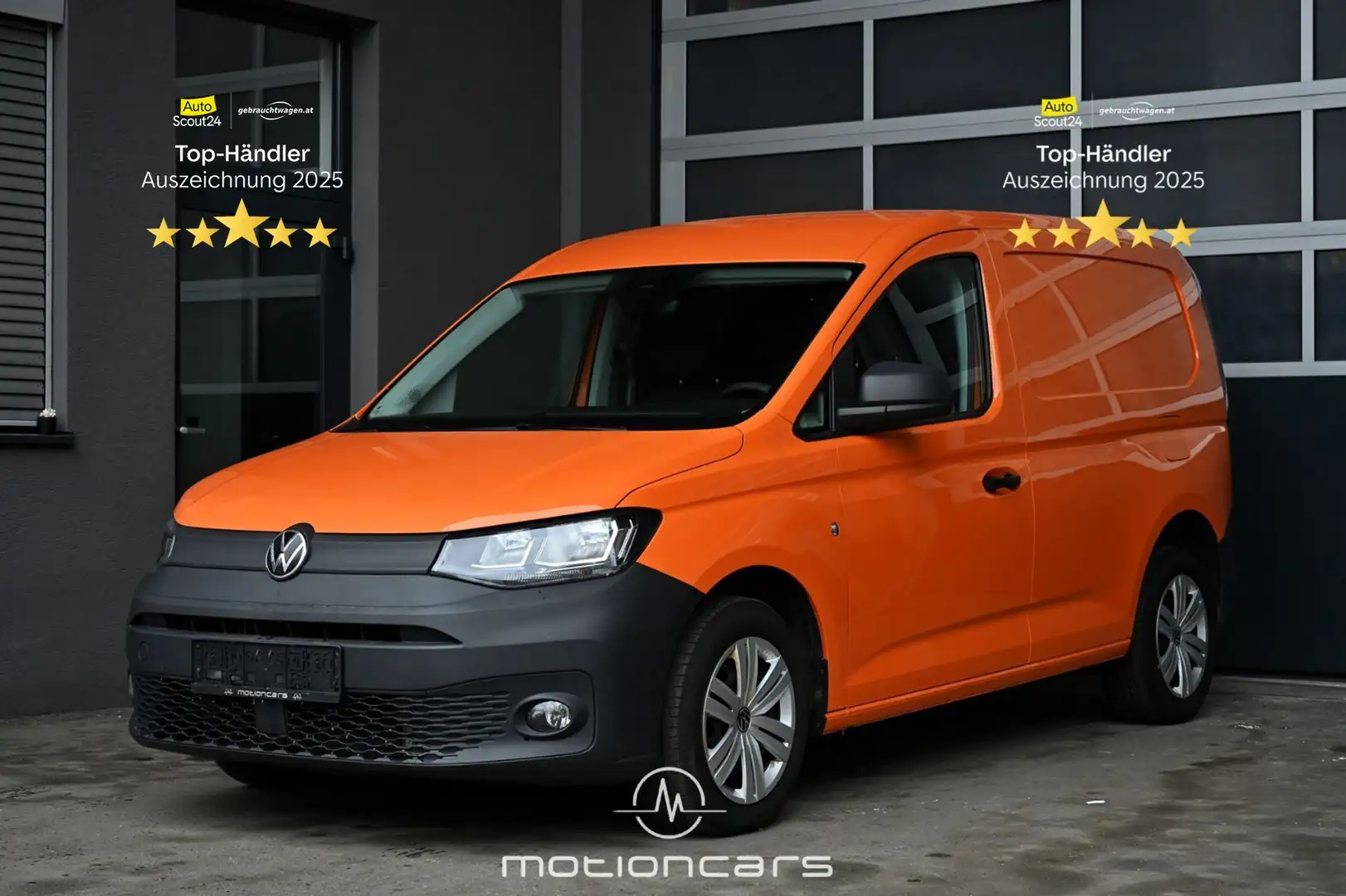 Volkswagen Caddy Cargo 2.0 TDI Pickerl NEU Orange - 1