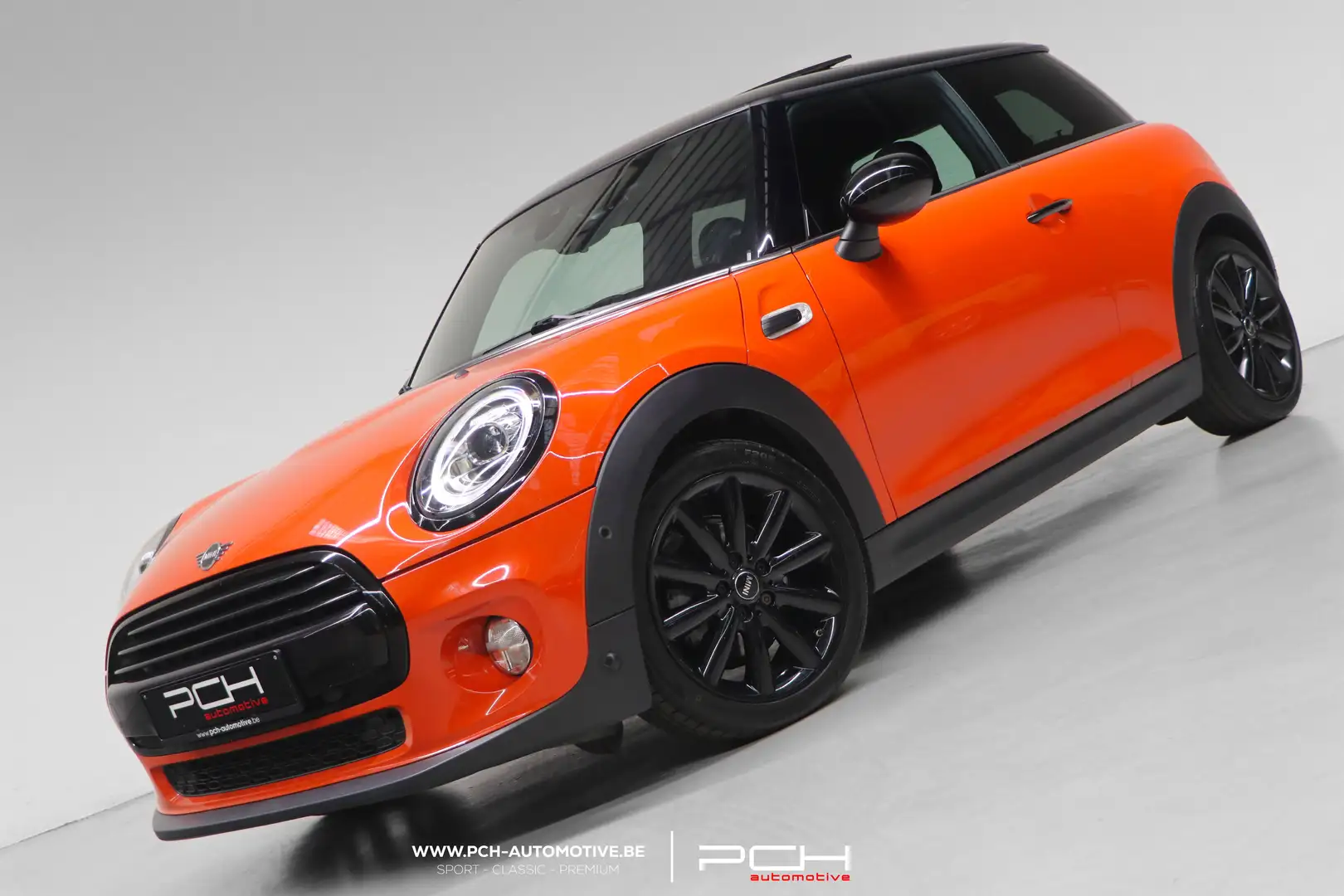 MINI Cooper 1.5i 136cv Aut.- LED/TOIT PANO/SIEGES CHAUFFANTS Orange - 1